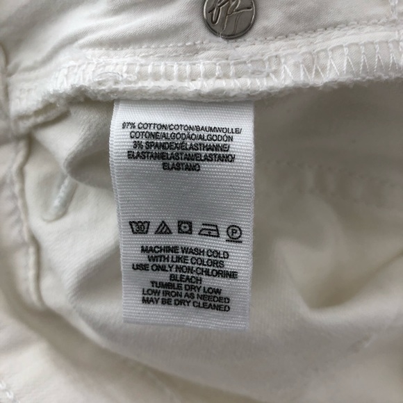 Free People Del Wray Step Hem White Jeans - Picture 7 of 11